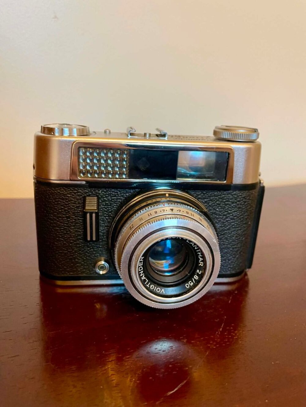 Voigtländer Vitoret series 35mm film with Lens and Leather Case